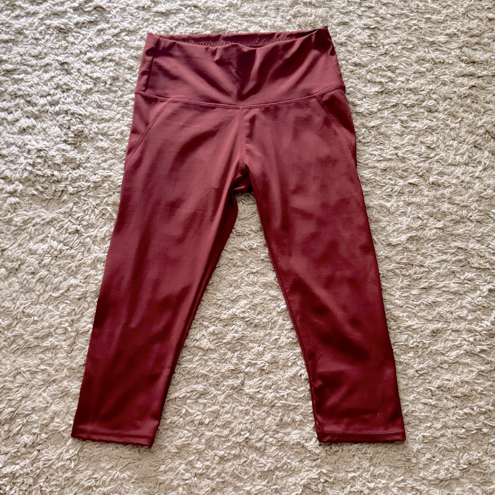 Leggings Park Burgundy Leggings 🌵